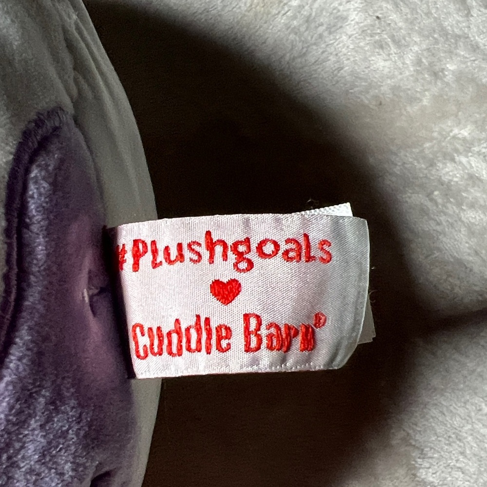 Cuddle Barn Plush Goals Moksha Mooshake Cow Series 2 Purple Goth Kawaii Plushie - Picture 3 of 11